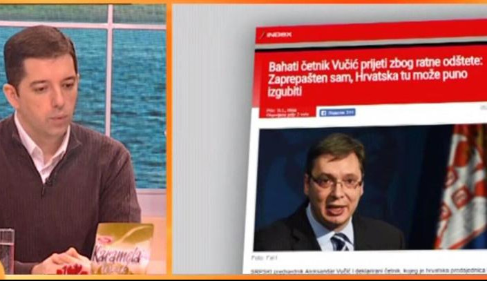  (VIDEO) ĐURIĆ NA PINKU: Vučić pokazao da neće dozvoliti da Srbija bude krpa za hrvatske političare 
